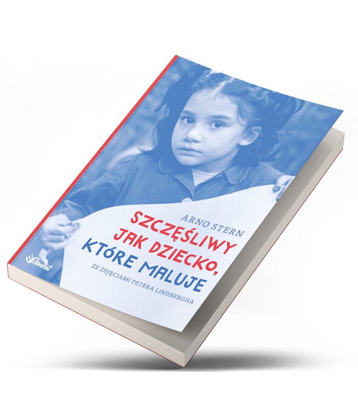 Szczęśliwy jak dziecko, które maluje